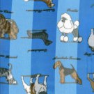 Dog Lovers Pug Boxer Airdale Chow Poodle Dachshund Scarf 6 Colors