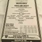 1980 Milton Berle Guys Dolls Music Ctr Civic Light Opera 6 x 9 Playbill Handbill