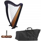36 Strings Rosewood Celtic Harp Irish Style