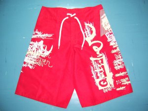 QUIKSILVER PAINT EDT SURF BOARD SHORTS/ waist 30 to 38/ (also sell BILLABONG, RIPCURL, ONEILL)