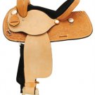 The Sweetheart Suede Black Saddle