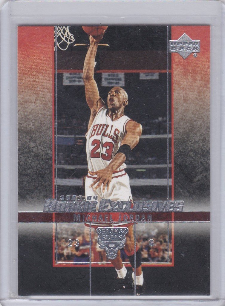 Michael Jordan 2003-04 Upper Deck Rookie Exclusives #60 Chicago Bulls