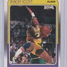 Byron Scott 1988-89 Fleer Basketball #68 of 132 Los Angeles Lakers