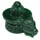 Rare Pashupatinath Shivling In Jade 810 Grams by Vedic Vaani