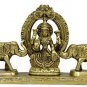 Brass Gaj Laxmi Statue Fine Collectible by Vedic Vaani