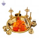 Ladoo Gopal Idol Puja Thali
