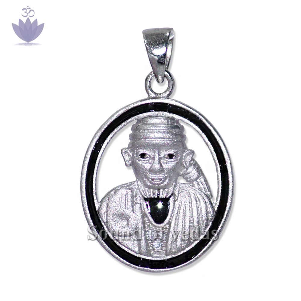 Shirdi Saibaba Locket in Pure Silver