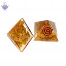 Yellow Jasper Orgone Pyramid