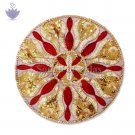 Beautiful Cloth To Cover Puja Thali Beautiful Cloth To Cover Puja Thali