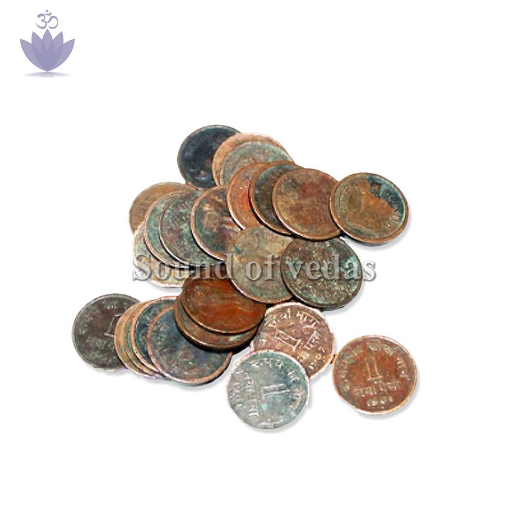 Pooja Copper Coins