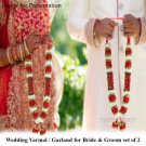 Wedding Varmala / Garland for Bride & Groom set of 2 Buy Online in USA/UK/Europe Wedding Varmala / Garland for Bride & Groom set of 2 Buy Online in USA/UK/Europe