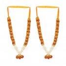 Varmala, Wedding Mala for Bride & Groom - Set of 2 Online Store in USA/UK/Europe Varmala, Wedding Mala for Bride & Groom - Set of 2 Online Store in USA/UK/Europe