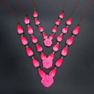 Lotus Kamal Malajee - set of 3 Pink Color Online Store in USA/UK/Europe