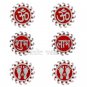 Auspicious Stickers Set for Door or Wall Decoration Buy Online in USA/UK/Europe