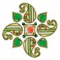 Shubh Laabh Rangoli with Diyas Online Store in USA/UK/Europe