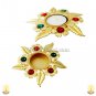Sun Flower Diya Buy Online in USA/UK/Europe