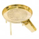 Abhishek tray (Gold Polished)  Online Store in USA/UK/Europe