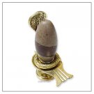 Narmada shivling with Brass Yoni - Small Buy Online in USA/UK/Europe Narmada shivling with Brass Yoni - Small Buy Online in USA/UK/Europe