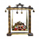 Wooden Jhula with Ladoo Gopal Krishna Idol Online Store in USA/UK/Europe Wooden Jhula with Ladoo Gopal Krishna Idol Online Store in USA/UK/Europe