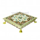 Meenakari Small Chowki Buy Online in USA/UK/Europe Meenakari Small Chowki Buy Online in USA/UK/Europe
