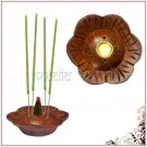 Wooden Flower Incense Plate Buy Online in USA/UK/Europe