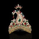 Kireedam (crown) Mukut with Stones shringar Buy Online in USA/UK/Europe Kireedam (crown) Mukut with Stones shringar Buy Online in USA/UK/Europe