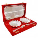 Puja Tray With Bowls Spoons Set Buy Online in USA/UK/Europe