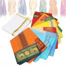 Indian Traditional Ancient Style Dhoti with Shawl set Buy Online in USA/UK/Europe