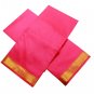 Dhoti with Shawl - Pink Color  Buy Online in USA/UK/Europe