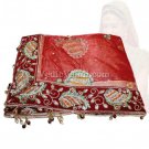 Petal Embroidery Chunri Buy Online in USA/UK/Europe Petal Embroidery Chunri Buy Online in USA/UK/Europe