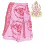 Lord Ganesh Shawl in Pink Color  Buy Online in USA/UK/Europe