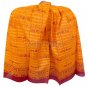 Jai Shri Ram Shawl - Orange  Buy Online in USA/UK/Europe