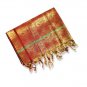 Designe shawl for women - maroon  Buy Online in USA/UK/Europe