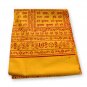 Hare Rama Hare Krishna shawl in Orange Colour  Buy Online in USA/UK/Europe