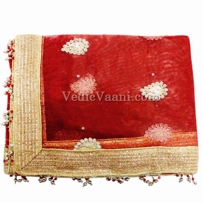 Chiffon Chunri with Jadi Border Buy Online in USA/UK/Europe