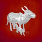 Cow with Calf in Pure Silver (Gaumata) - 145 grams Buy Online in USA/UK/Europe Cow with Calf in Pure Silver (Gaumata) - 145 grams Buy Online in USA/UK/Europe