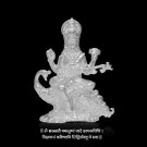 Saraswati Maa Idol in Silver - Small Online Store in USA/UK/Europe