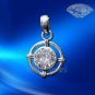 White Zircon Locket in Sterling Silver Buy Online in USA/UK/Europe