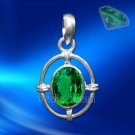 Emerald Locket in Sterling Silver Buy Online in USA/UK/Europe Emerald Locket in Sterling Silver Buy Online in USA/UK/Europe