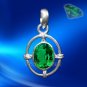 Emerald Locket in Sterling Silver Buy Online in USA/UK/Europe