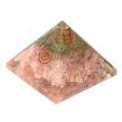 Rose Quartz Orgone Pyramid With Crystal Point Buy Online in USA/UK/Europe Rose Quartz Orgone Pyramid With Crystal Point Buy Online in USA/UK/Europe