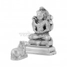 Dhyana Mudra Lord Shiva and Nandi in Mercury Buy Online in USA/UK/Europe