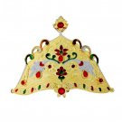 Meenakari Golden Mukut Buy Online in USA/UK/Europe