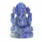 Lapis lazuli Ganesha - 270 gms   Buy Online in USA/UK/Europe