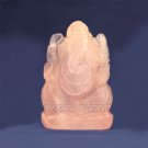 Divine Ganesh Gemstone Murti in Rose Quartz Buy Online in USA/UK/Europe Divine Ganesh Gemstone Murti in Rose Quartz Buy Online in USA/UK/Europe