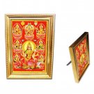 Ashtalakshmi Golden Frame Buy Online in USA/UK/Europe
