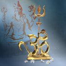 Om Trishul in Brass Buy Online in USA/UK/Europe
