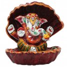 Lord Ganesha in Shell Hand Painted  Buy Online in USA/UK/Europe