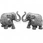 Gaja (Elephant) Set In Silver Polish Buy Online in USA/UK/Europe