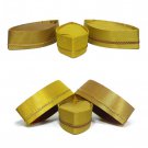 Traditional Handstitched Ready to Wear Topi for Puja - Set of 3 Buy Online in USA/UK/Europe Traditional Handstitched Ready to Wear Topi for Puja - Set of 3 Buy Online in USA/UK/Europe